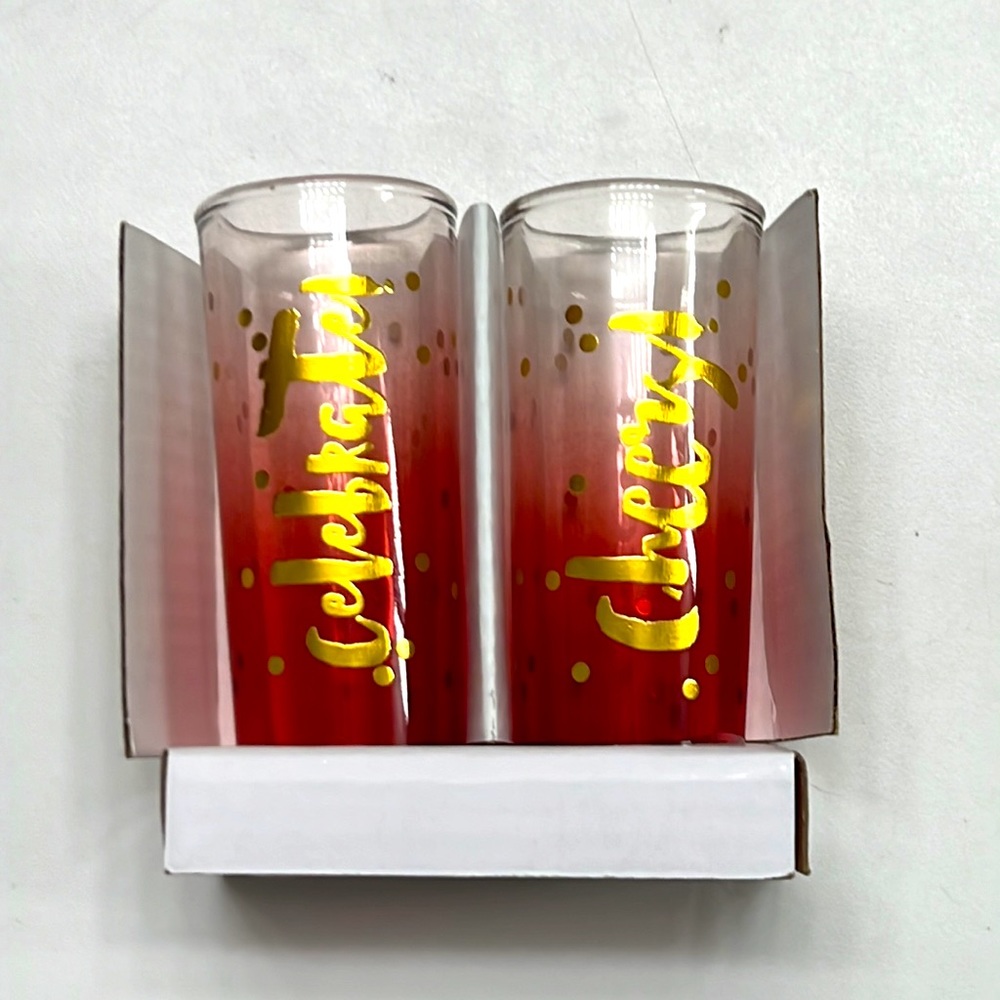 Celebrate in cheers, Up to shot glasses 59 ml ech
